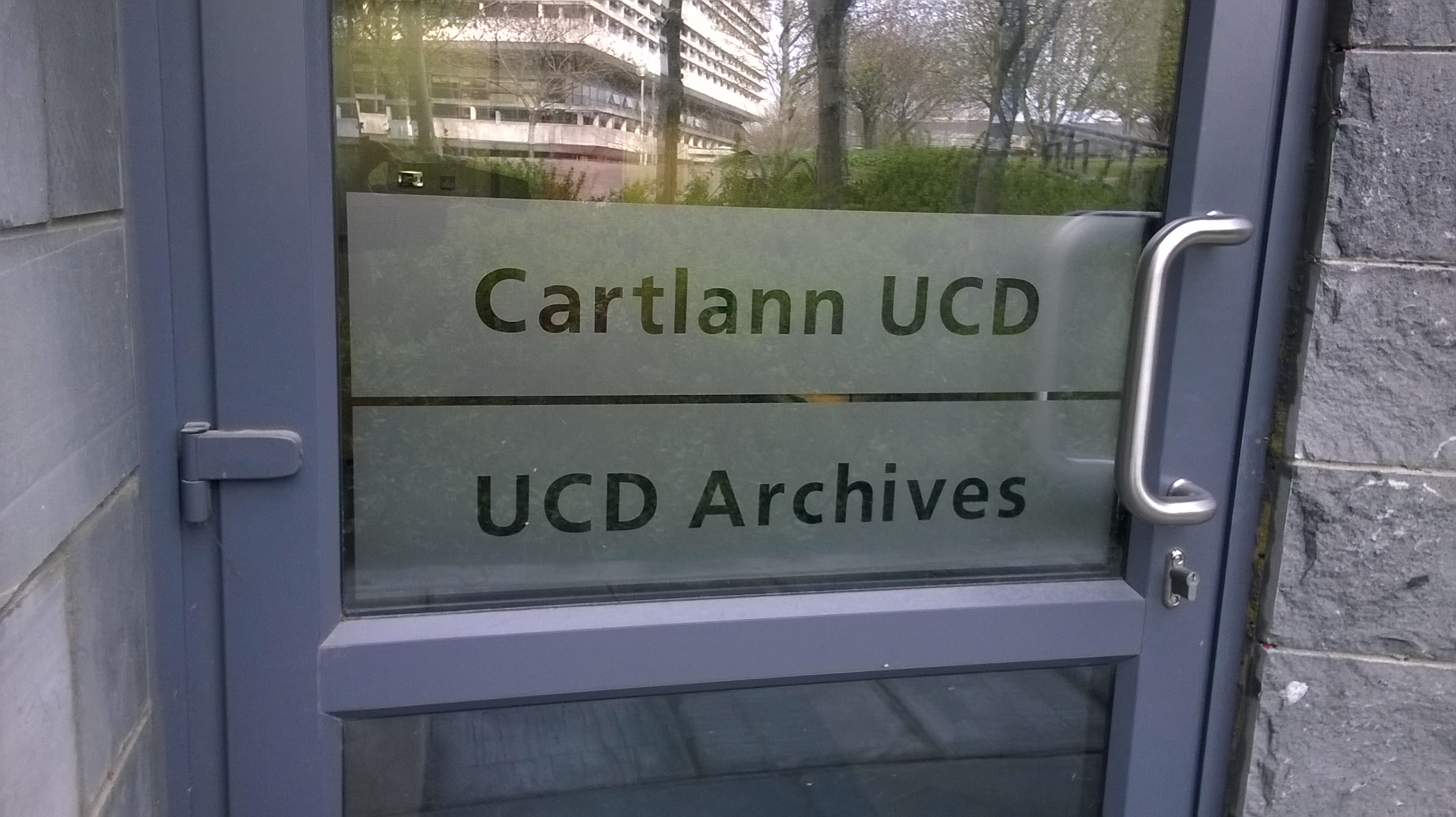 Dublin: UCD Archives